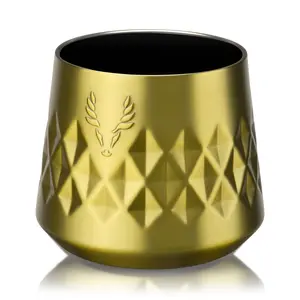 Paragon Stainless Steel Whiskey Taster in Gold Ceramic Drinkware