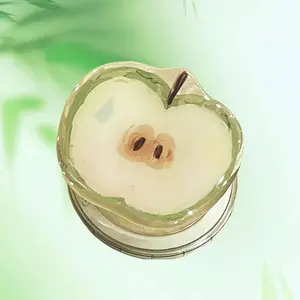 Fresh Green Apple Phone Grip – Cute Fruit Design, Fun and Stylish Apple-Themed Phone Holder for Nature Lovers and Fruit Enthusiasts