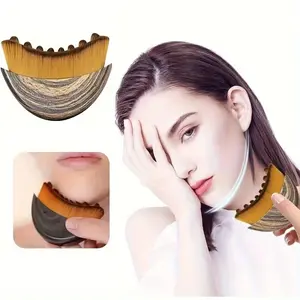 Face & Body Lymphatic Contouring Brush Ergonomic Massager for Jawline Sculpting Skin Contouring Detox Relaxation 50G 6.2cm x 7.2cm Must Have Skincare Tool Perfect Gift