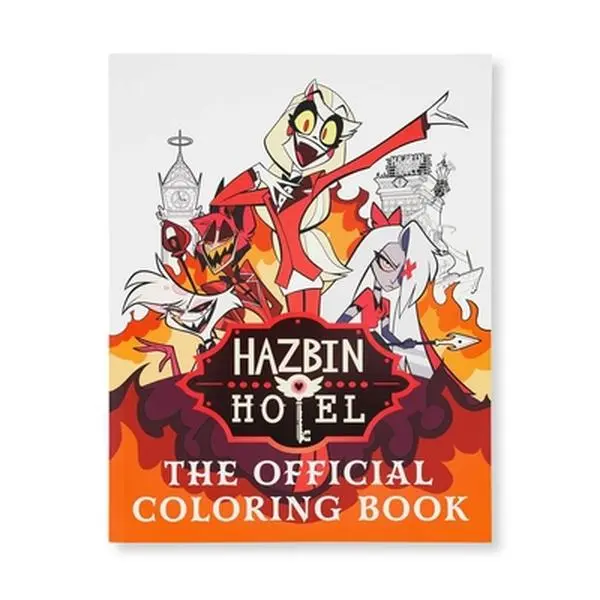 Hazbin Hotel Official Coloring Book - Insight Editions, Paperback, English, Art, Charlie, Hazbin Hotel Characters, Unique Illustrations