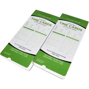 100  Time Cards for HN3000