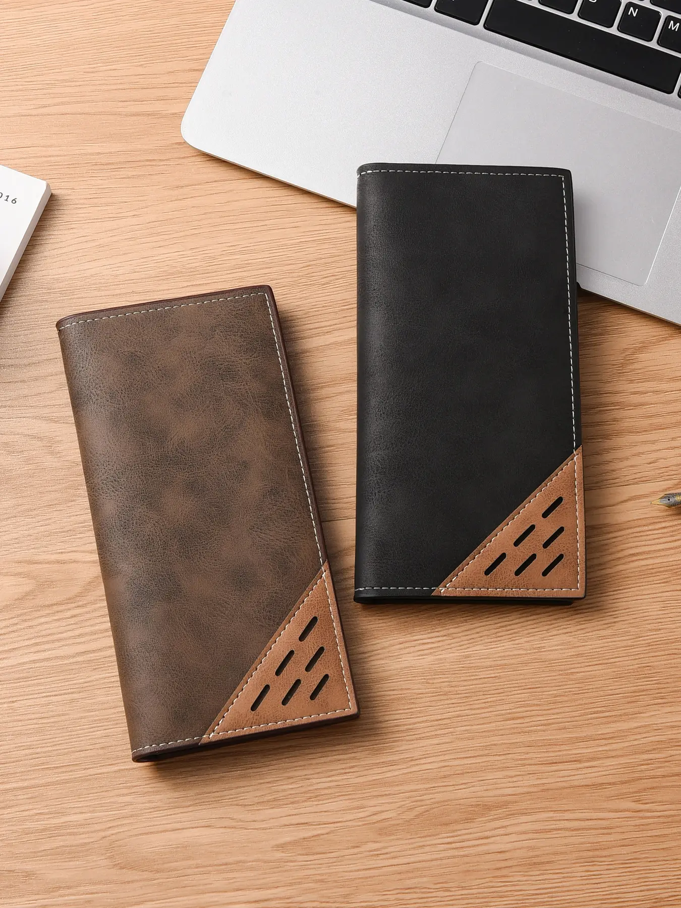 Vintage PU Leather for Men & Women, Fashion Multi-Function Card Holder, Unisex Business Style Wallet, Fashionable Wallet, Business Wallets, Men Gifts, Ideal Gift for Father's Day Anniversary