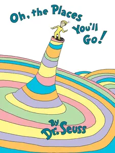 USED-Oh, the Places You'll Go! by Dr Seuss (Hardcover)
