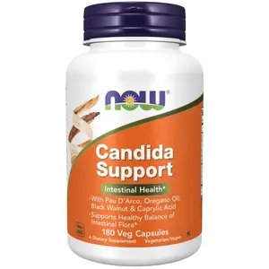 NOW Foods Candida Support, 180 Vegetarian Capsules