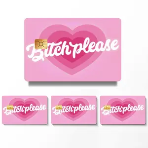 Credit Card Skin Sticker, 4 Counts/set Ultra-thin Waterproof Scratch Resistant Card Sticker, Personalized Bank Card Skin Protector for Outdoor Travel, Decal Sticker, Adhesive Stickers