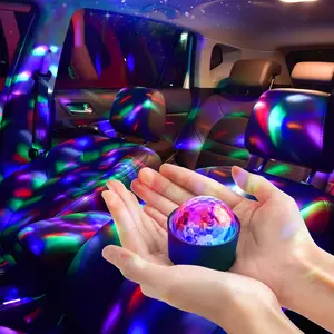 Disco Ball for  Disco Lights with Sound Activated Multicolor Lights Mini Disco Ball DJ Disco Lights for  Room  Lights ( Synchronization)