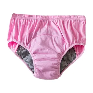 Hygienic Incontinence Underwear for Adults Ergonomic Design Leakproof Cotton