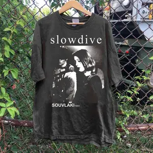 Slowdive Souvlaki T-Shirt, Slowdive Band Tee, Slowdive Gift, Slowdive Tour Vintage Shirt, Slowdive  Slowdive Fan Unisex Shirt