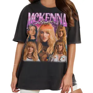 Mckenna Grace Vintage T-Shirt, Retro 90s Graphic Tee, Celebrity Fan Gift Unisex Top