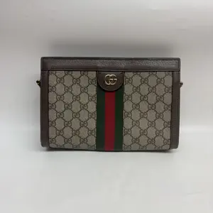 Pre-owned Canvas Crossbody Bags Gucci Ophidia Clutch Classic GG