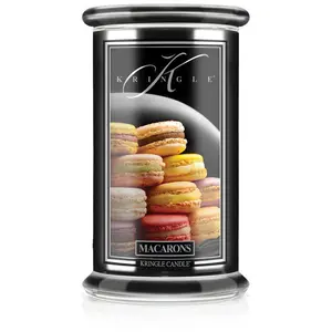 Macarons Large 2-Wick Candle — Scented and Perfect for a Cozy Atmosphere Soy Wax Fragrance Decor