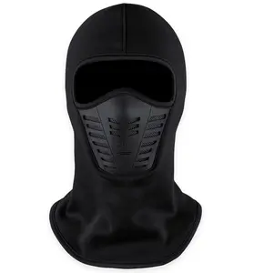 Winter Warm One-Piece Hood, Scarf Face Mask Ear Protection, Balaclava, Thick Material, Style Fit Face, Windproof, Suitable for Winter Cycling, Running, Skiing, Fishing, Outdoor Sports And Work, Suitable for Men And Women Thermal Ski Mask
