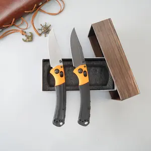 1pc 15085 Folding Knife, Fruit Knife, Pocket Knife, Non-Slip Handle, High Hardness Blade, Kitchen Tool, Multifunctional Lightweight Gift