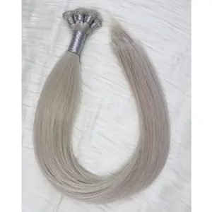 HAND TIED WEFT 22” ASH BLONDE