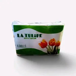 Tulipe Premium Toilet Paper, Soft Absorbent Bathroom Tissue for Daily Home Use