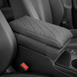 Car Center Console Cover/pad Fit Honda Civic(2022-2026),PU Leather Armrest mat, Adjust Driving Posture Cushion,Protector Box,Memory Foam,Relieves Shoulder/arm Fatigue,Boosting Driving Safety