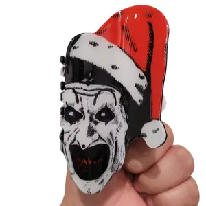 Terrifier Art the Clown Christmas Hairclip