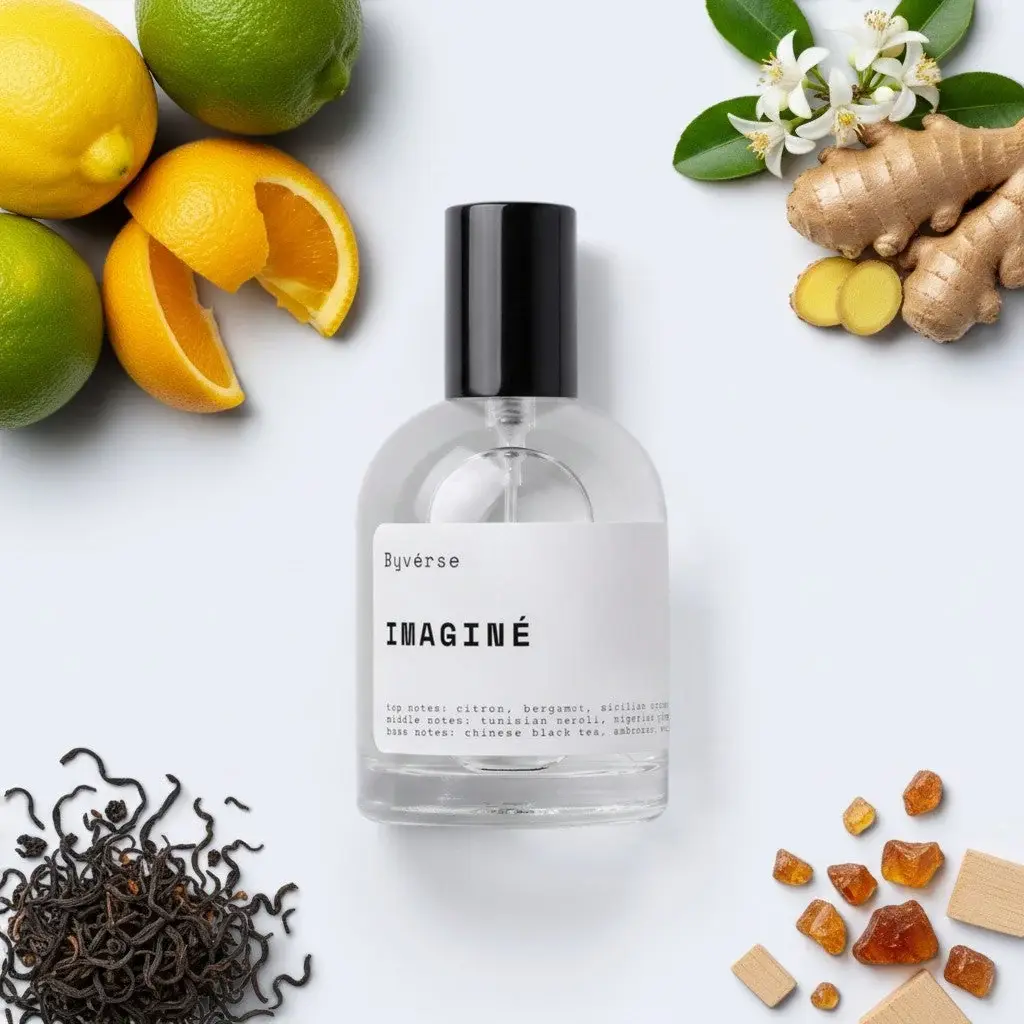 Imagine - Unisex Orange, Bergamot Extrait de Parfum  | Citrus, Black Pepper, Amber, Musk