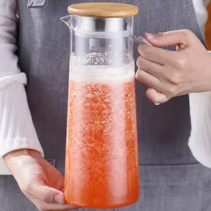 1pc chilled beverage bucket, cold water jug, large capacity water bottle, party supplies, can be placed in the refrigerator, suitable for storing lemonade and soda.