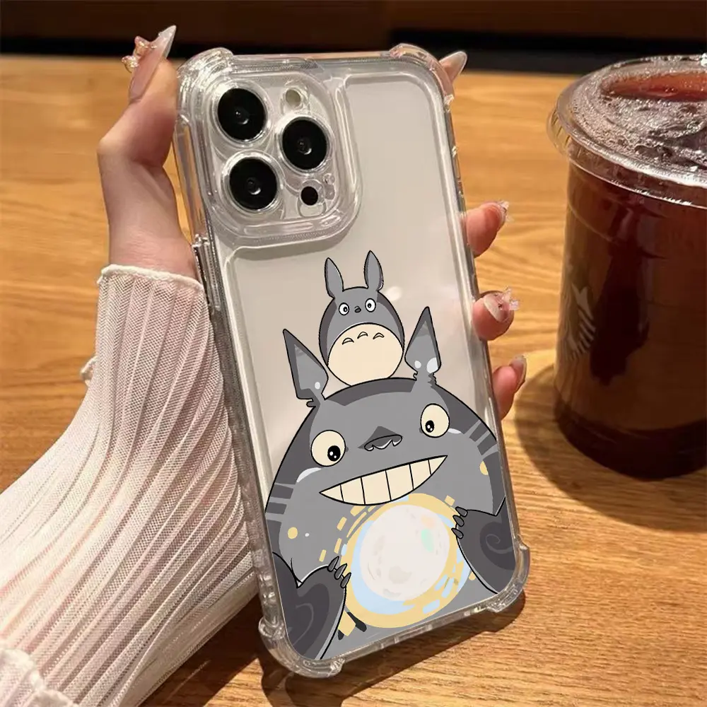 Cute T-Totoro Anime Unique Artistic Design Phone Case Movie Phone Case for IPhone 17 16 Cute T-Totoro Anime Unique Artistic Design Phone Case Movie Phone Case for IPhone 17 16