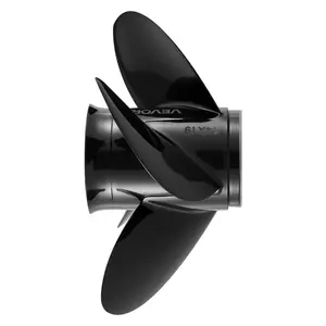 VEVOR Outboard Propeller, Upgrade OEM 15 Spline Tooth Aluminum Outboard Boat Propeller Fit Mercury/Mariner Engines 135-300 HP, 4-3/4 Gearcase, 4-Blade, RH (Right Hand Rotation), OEM No. 48-8M0084495