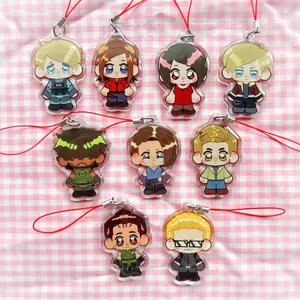 Resident Evil Charms, leon Kennedy, albert Wesker, Jill Valentine
