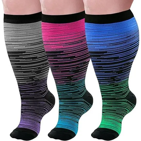 3 pairs of styles  6 gray purple/red blu