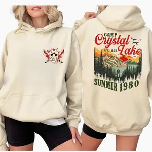 Camp Crystal Lake Sweater, Jason Vo0rhsses Halloween Hoodie, Vo0rhsses Camp Crystal Summer 1980 Retro Horror Movie, Vo0rhsses Fans Crewnecks WEP