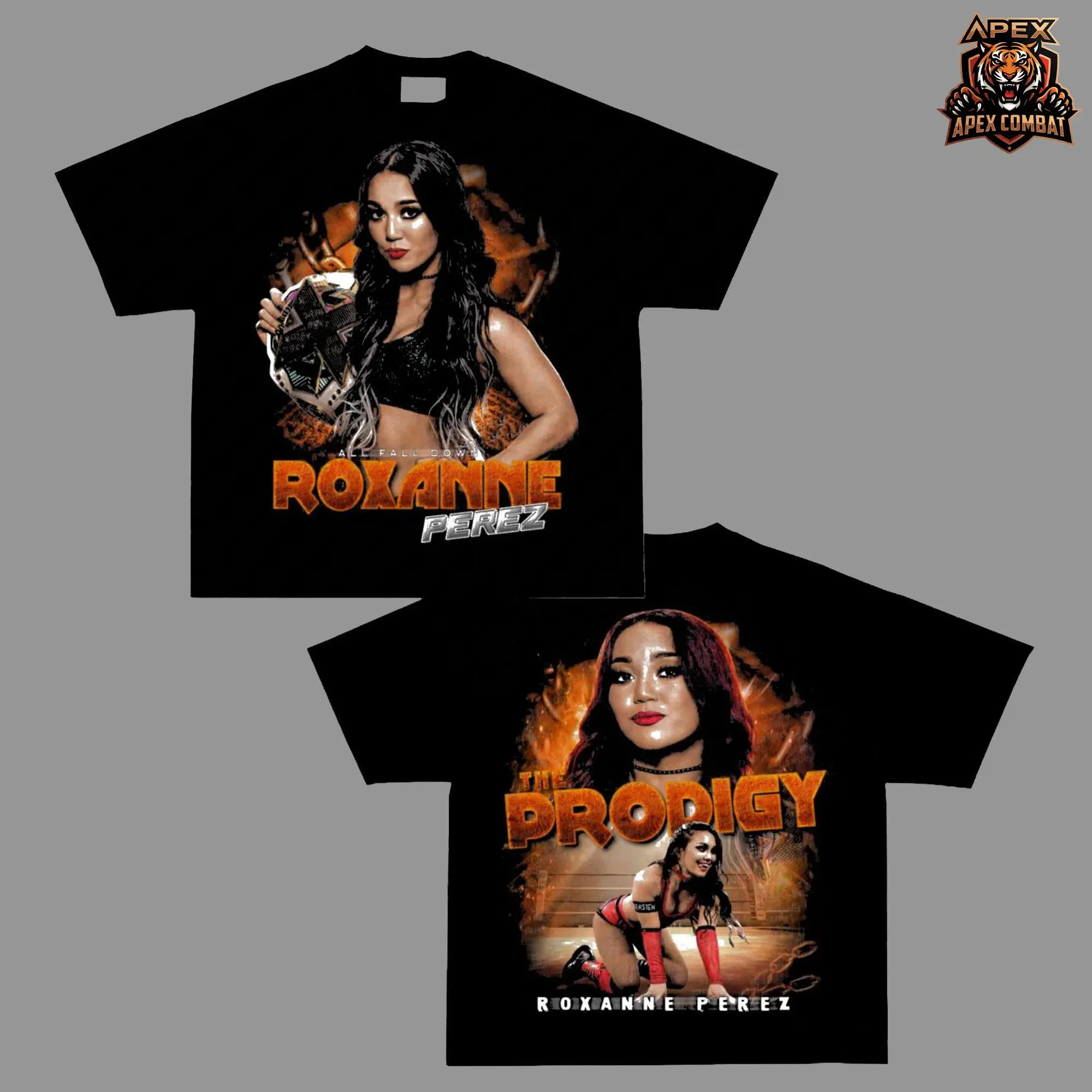 Roxanne Perez WWE Prodigy T-Shirt | NXT Women’s Champion Graphic Tee | Unisex Wrestling Fan Merch, Streetwear Gift for WWE Fans