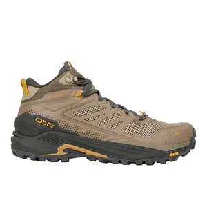 Oboz Mens Katabatic Rt Mid Gtx Lace Up Hiking Casual Boots  - Brown