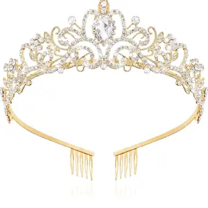 Mokone Crowns for Women Princess Triaras Girls Queen