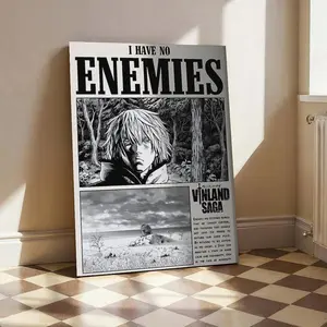 Thorfinn Vinland Saga Anime Art Poster Manga Artwork Wall Decor Gift for Anime Fan High-Quality Print