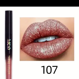 Durable pearl Liquid Lip gloss Multifunction stack 15 Colors Makeup Shimmer Glitter Pigment Eyeshadow Palette Set Waterproof Smokey Professional Beauty Makeup Kit Earth color golden champagne black purple blue Pearl white Valentine's Day Gifts