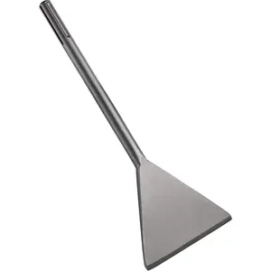 SDS Max Chisel,  5.9 Inch by 15 Inch Tile Removal Bits for SDS Max Hammer Drill Tool Attachment, Steel Flat Shovel Bit for Removing Linoleum Floor VCT Concrete Mortar Thinset Ceramic Tile