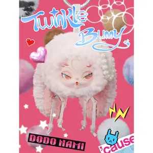 DODO NAMI Twinkle Bunny Pendant Series Plush Blind Box,Unboxing Toy Gift for Teens and Collectors-Random Style