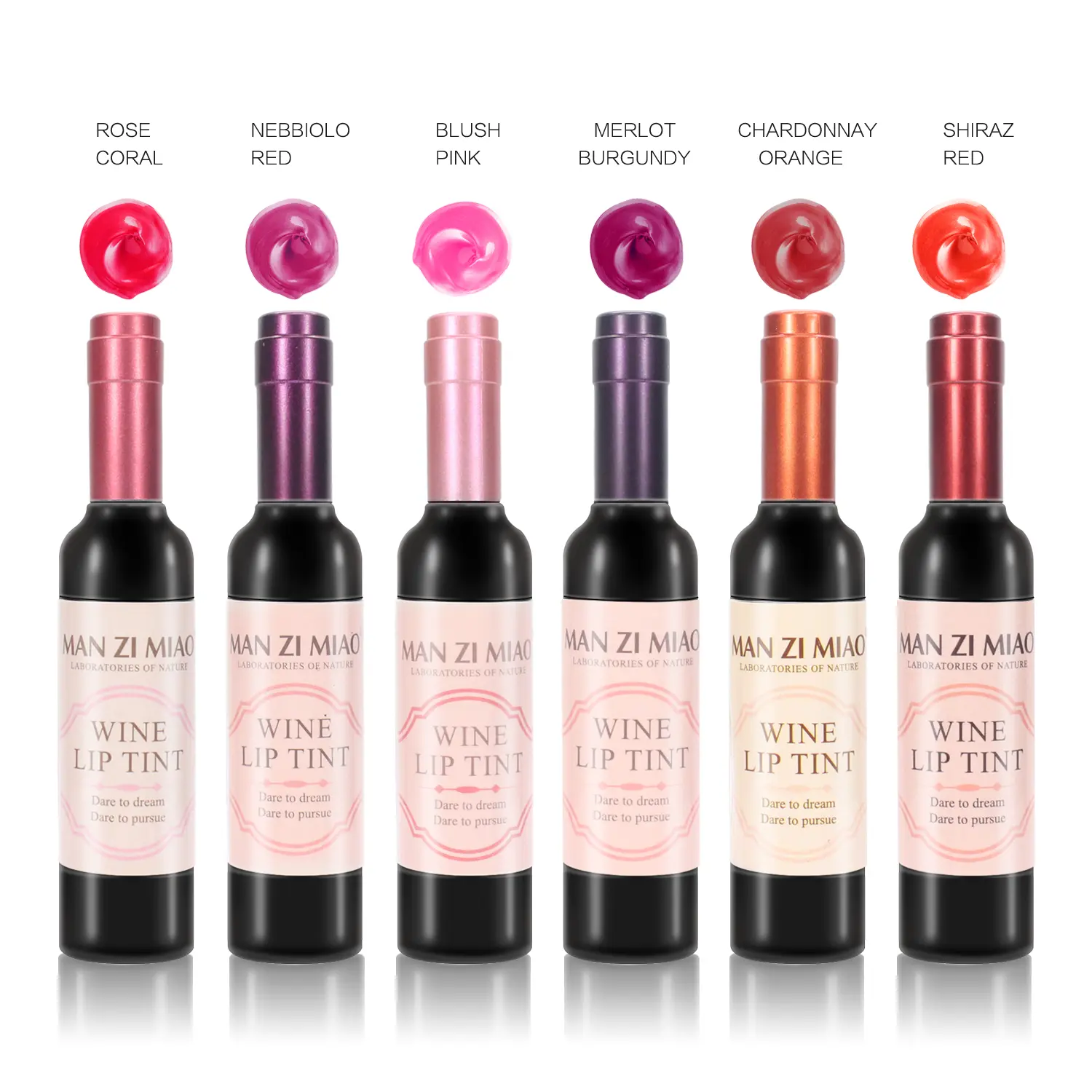 Summerwins 6-Color Lip Tint Set - High Pigment Glossy Lip Stain with Upgraded 6-Hour Long-Lasting Formula, Plumping Shine & Nourishing Lip Care, Non-Sticky Makeup Set for All Skin Tones, Gift-Ready Beauty Kit