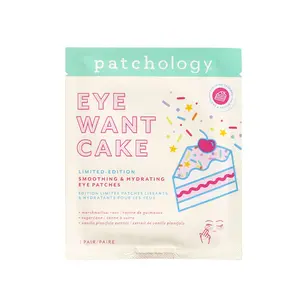 Eye Want Cake Hydrating and Smoothing Eye Patches with a Vanilla Scent, 1 Pair skin care products Hydrate Soothing