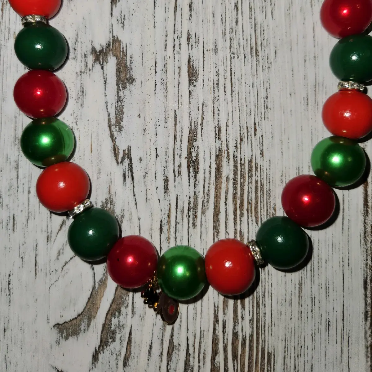 Festive Small Child/Toddler Holiday Necklace - Perfect Gift for the Holidays