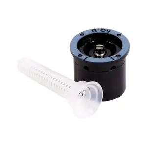 Rain Bird 5Q-B Bubbler Sprinkler Nozzle with Screen | Half Circle 0-360 Degrees | 5 Pack