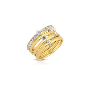 YARA STACKED ETERNITY RING SET