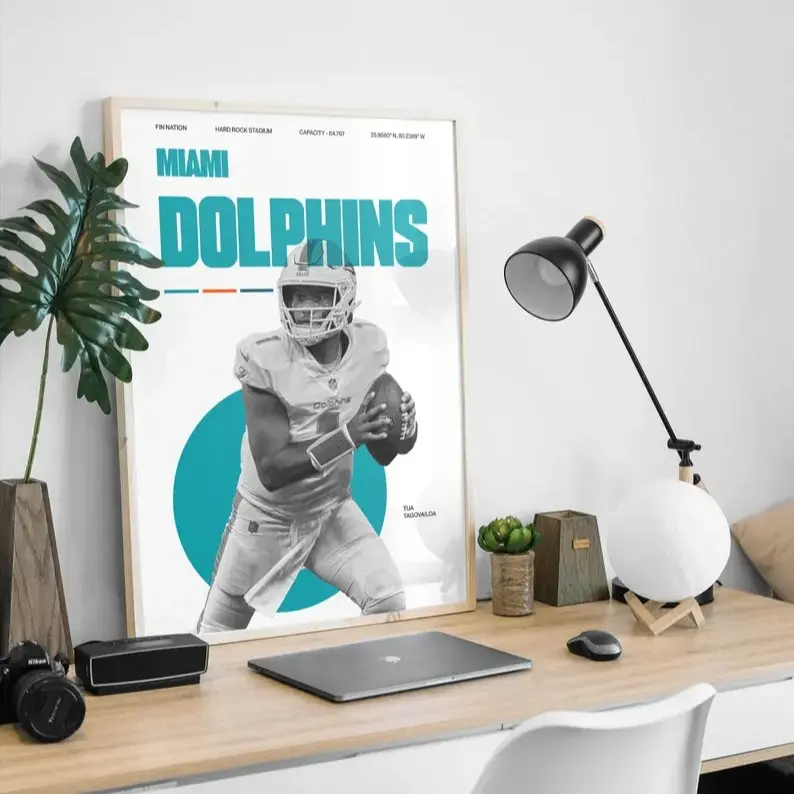 Dolphins NFL Poster
