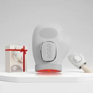 Portable Hand Massager with Heat & Compression, Wireless 3 Modes for Carpal Tunnel Relief, Perfect Gift for Hand Relaxation