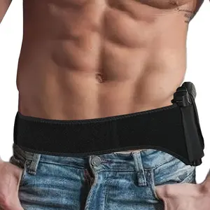 Deep Hidden Carry Belly Band Holster - Breathable Waistband Gun Holsters for Women & Men, Comfortable Concealed Carry Belly Band, Right and Left Hand Draw Ideal Gift for Owners Tactical Equipment 9MM 380 Glock 17 19 26 43x 1911 vnsh fn reflex holster