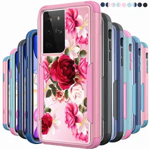 For Samsung Galaxy S25 S24 S23 S21 FE S22 Plus Ultra Case Shockproof Phone Cover