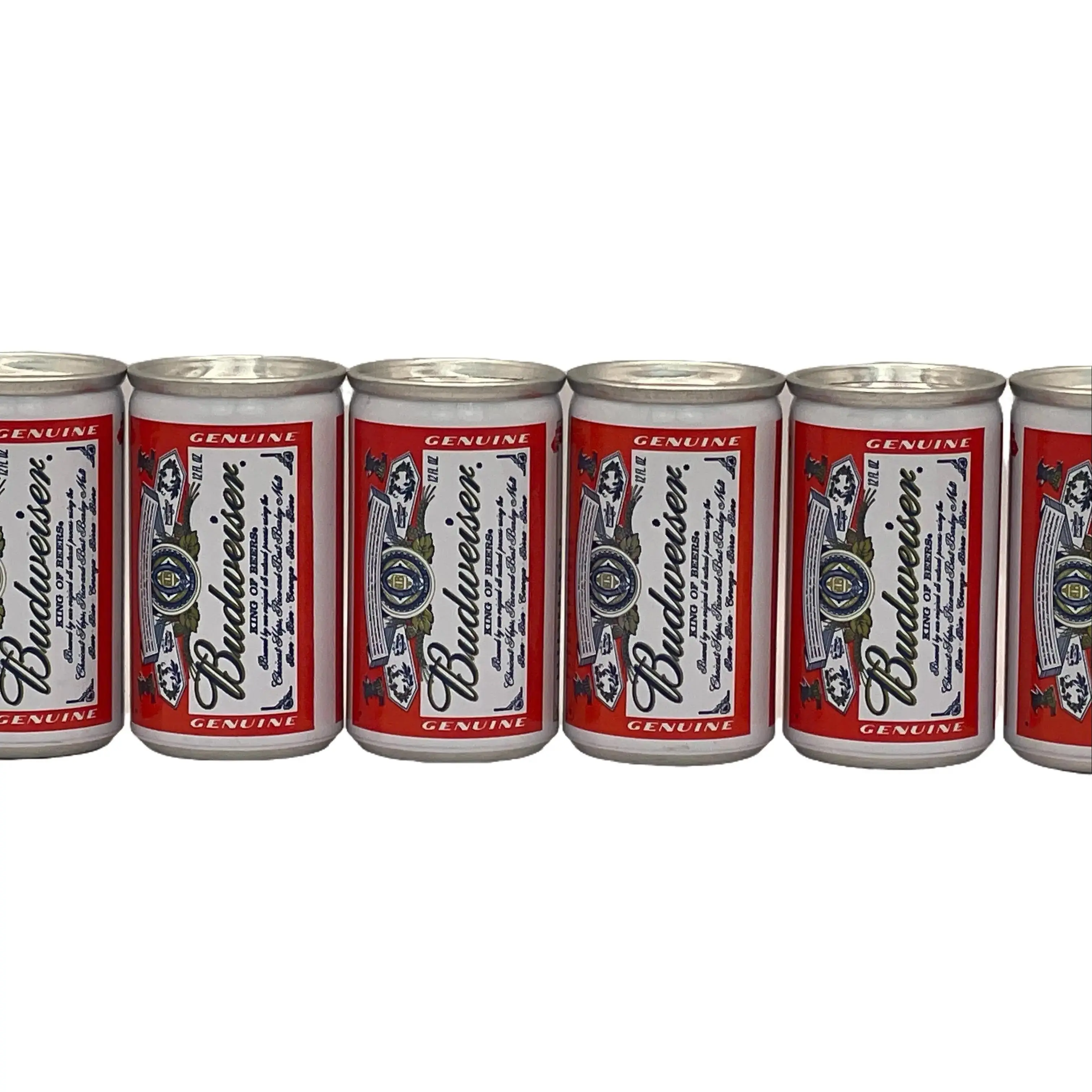 Mini Cans 6 Pack 1998 Anheuser Busch Made in Italy - Budweiser