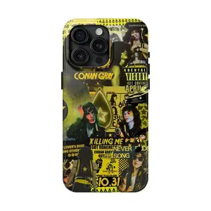 Conan Gray SAD BOYZ Design Tough Phone Case Trendy Aesthetic Phone Case, Perfect Music Lover's Gift for Conan Gray Fans.Suitable for iPhone 17-11 Pro Max/Plus and  Samsung Galaxy S23-25