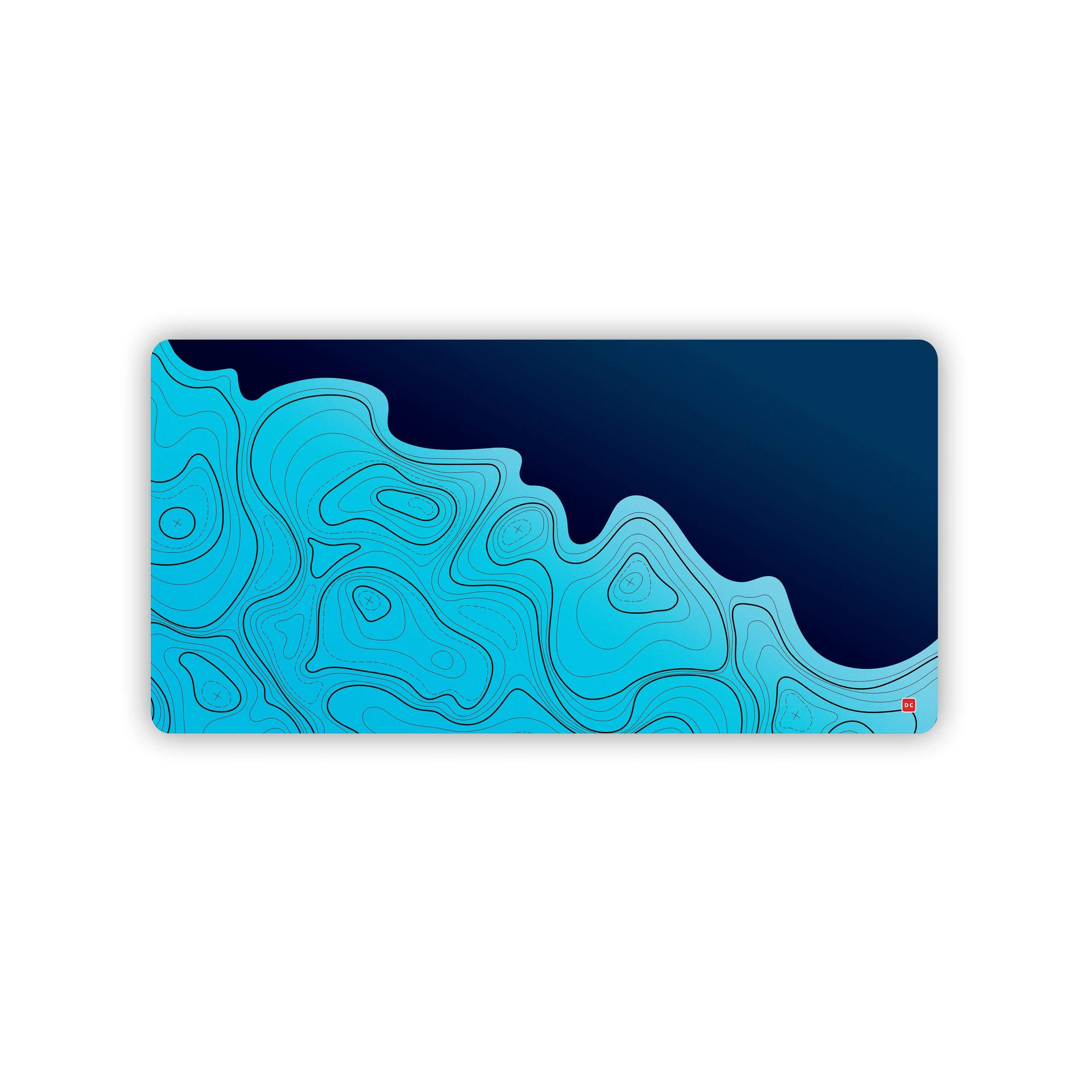 Topography Mousepad V2 - Blue