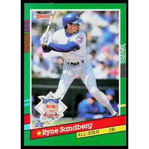 Ryne Sandberg 1991 Donruss #433 Chicago Cubs