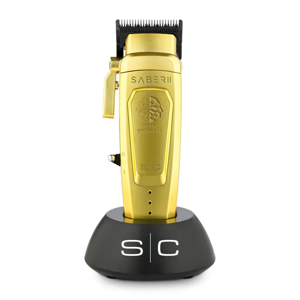 StyleCraft Saber 2.0 Cordless Modular Clipper w/ High-Torque Digital Brushless Motor