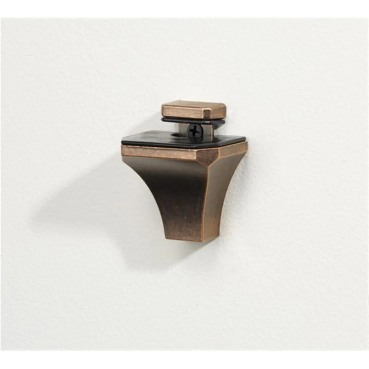212 MAIN Amore Designs GCEDI30CP Diamond Medium Metal Wall Mount Shelf Bracket - Copper Finish, Art Deco Decor, Shelf Support, Household Appliance Accessory